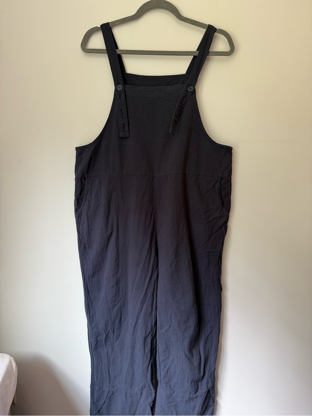 Women's Navy Overalls